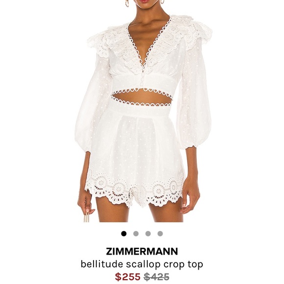 Zimmermann Dresses & Skirts - Zimmerman set shorts and top